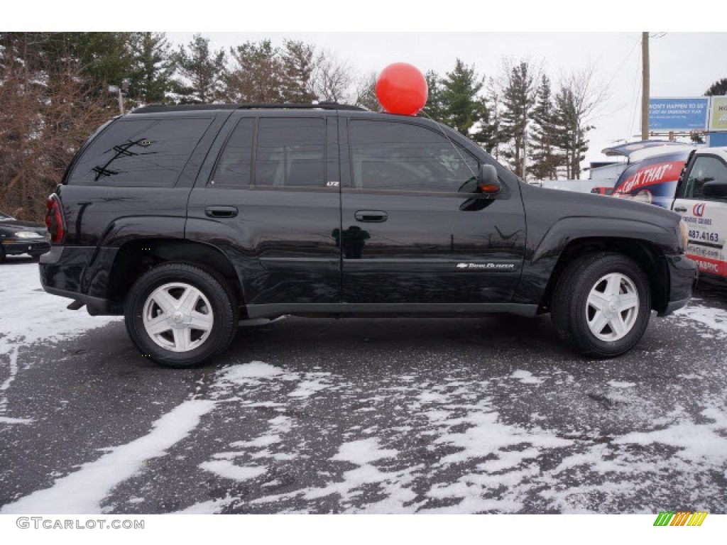 2002 TrailBlazer LTZ 4x4 - Onyx Black / Dark Pewter photo #2