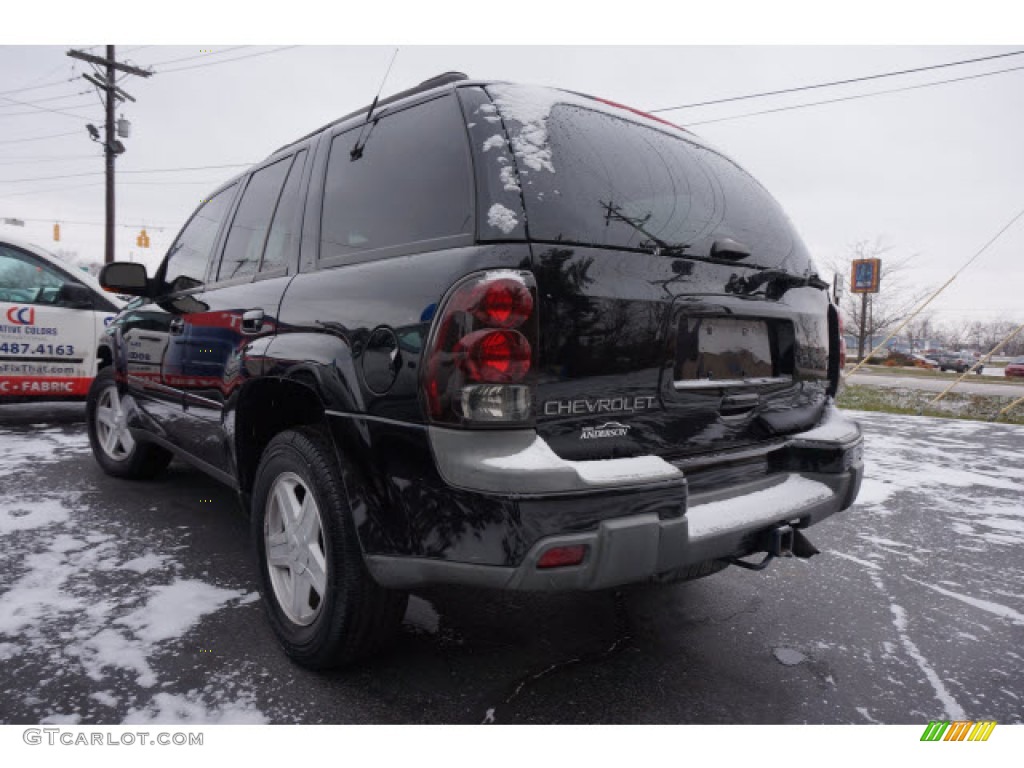 2002 TrailBlazer LTZ 4x4 - Onyx Black / Dark Pewter photo #4