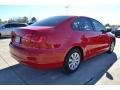 2014 Tornado Red Volkswagen Jetta S Sedan  photo #2