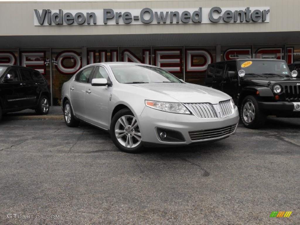 2009 MKS AWD Sedan - Brilliant Silver Metallic / Cashmere photo #1