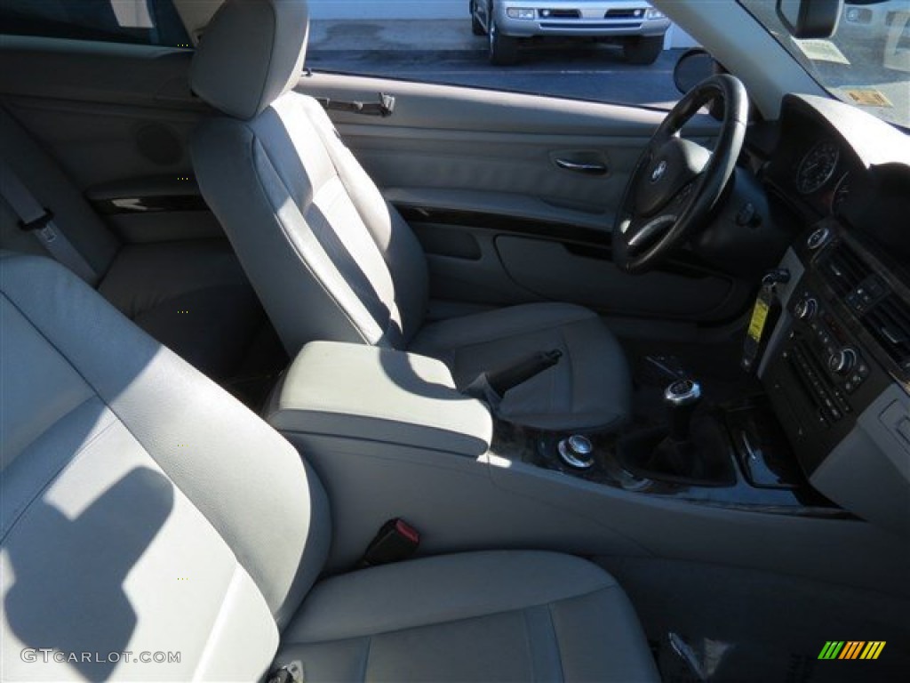 Grey Interior 2007 BMW 3 Series 335i Coupe Photo #88341025