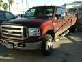 Dark Copper Metallic - F350 Super Duty XLT Crew Cab 4x4 Dually Photo No. 2
