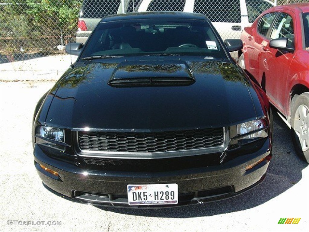 2009 Mustang GT Premium Coupe - Black / Dark Charcoal photo #1