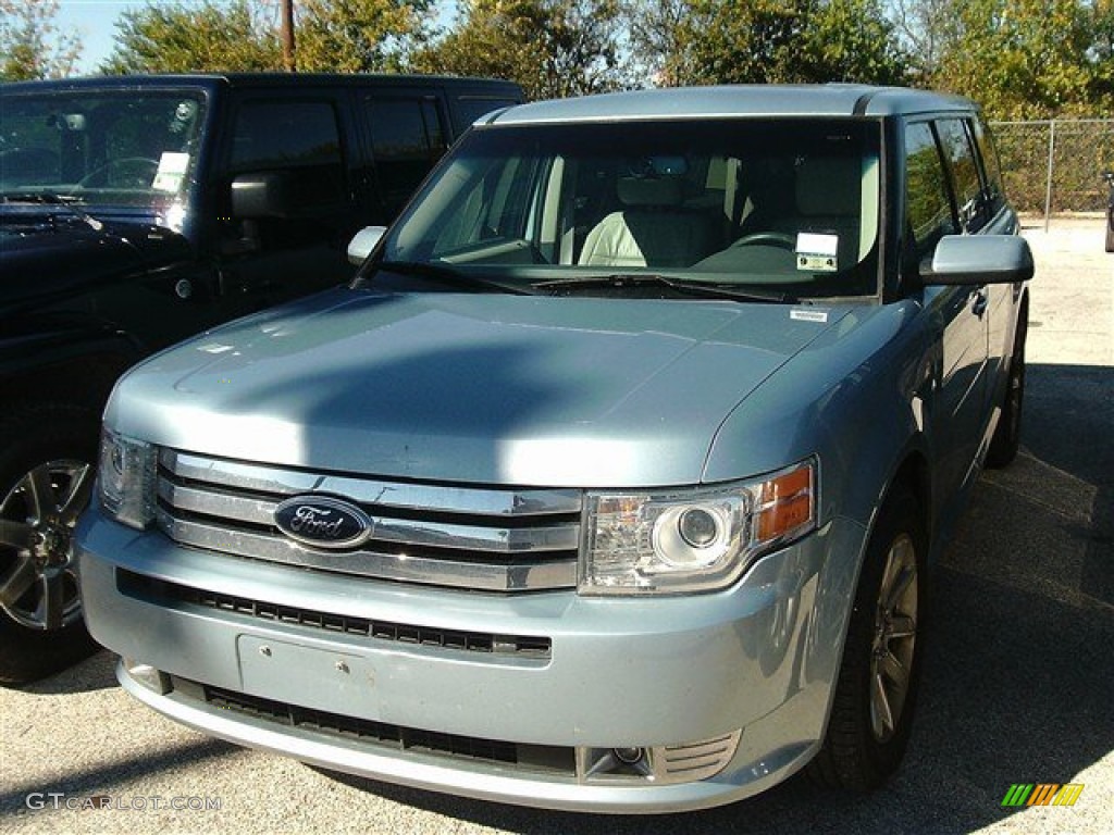 2009 Flex SEL - Light Ice Blue Metallic / Medium Light Stone photo #2