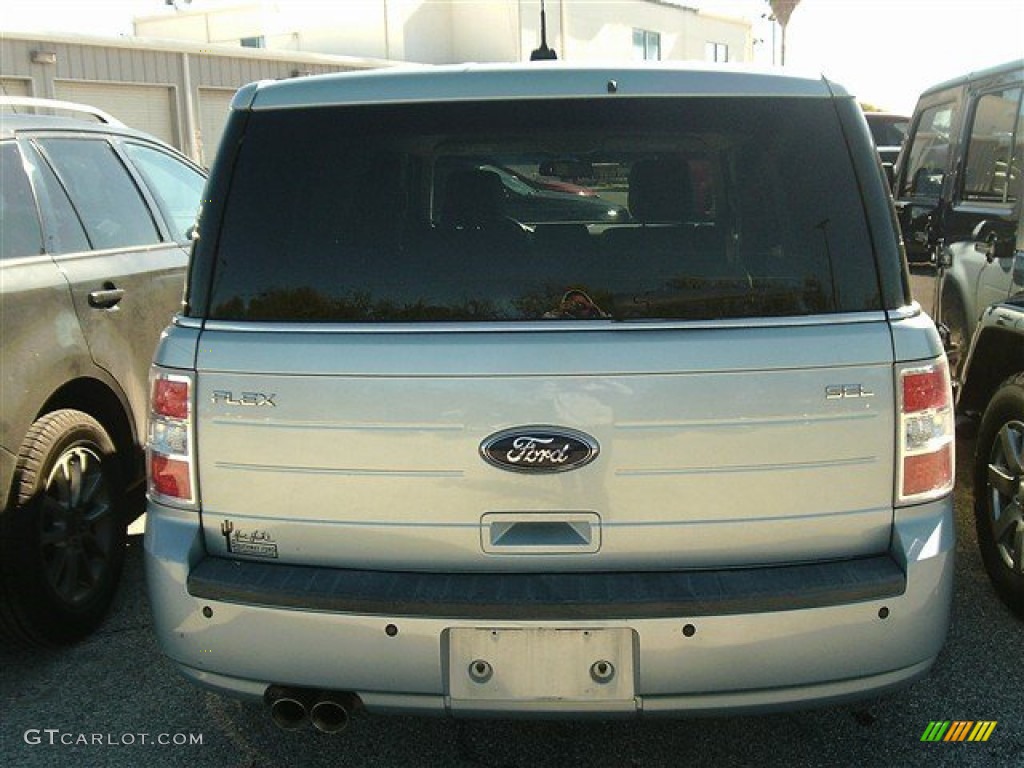 2009 Flex SEL - Light Ice Blue Metallic / Medium Light Stone photo #4