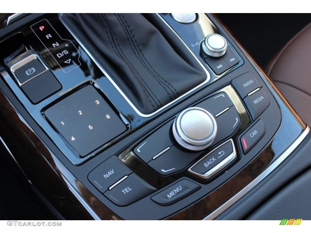 2014 A6 3.0 TDI quattro Sedan - Dakota Gray Metallic / Nougat Brown photo #25