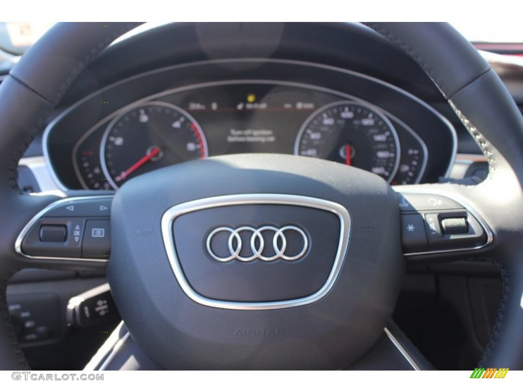 2014 A6 3.0 TDI quattro Sedan - Dakota Gray Metallic / Nougat Brown photo #26