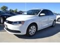 Pure White - Jetta SE Sedan Photo No. 1