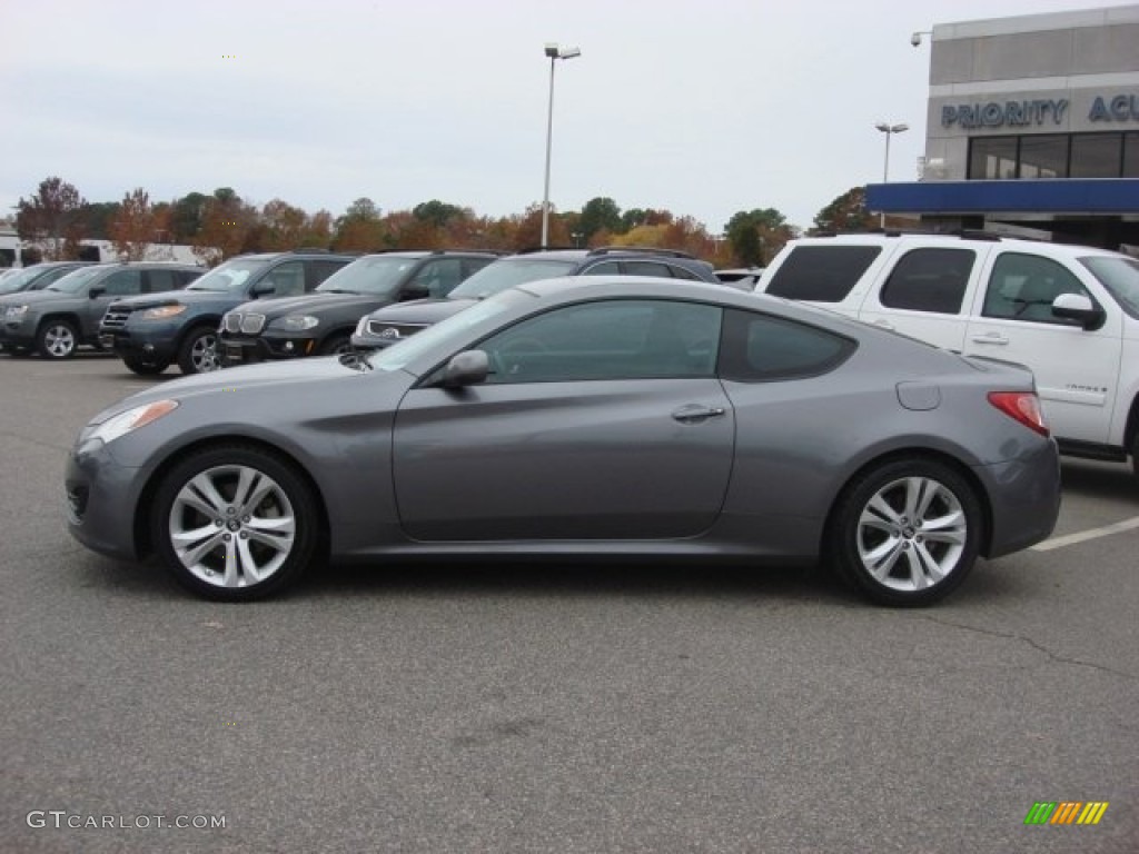 2011 Genesis Coupe 3.8 - Nordschleife Gray / Black Cloth photo #3