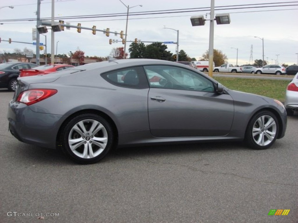 2011 Genesis Coupe 3.8 - Nordschleife Gray / Black Cloth photo #7