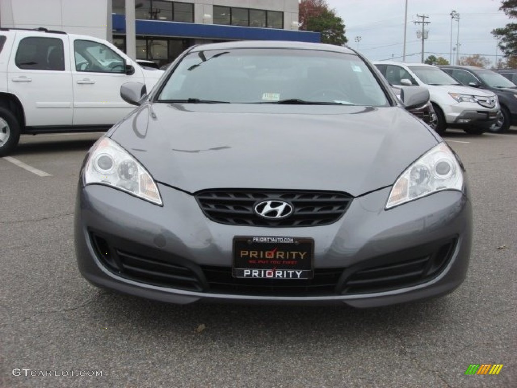 2011 Genesis Coupe 3.8 - Nordschleife Gray / Black Cloth photo #10