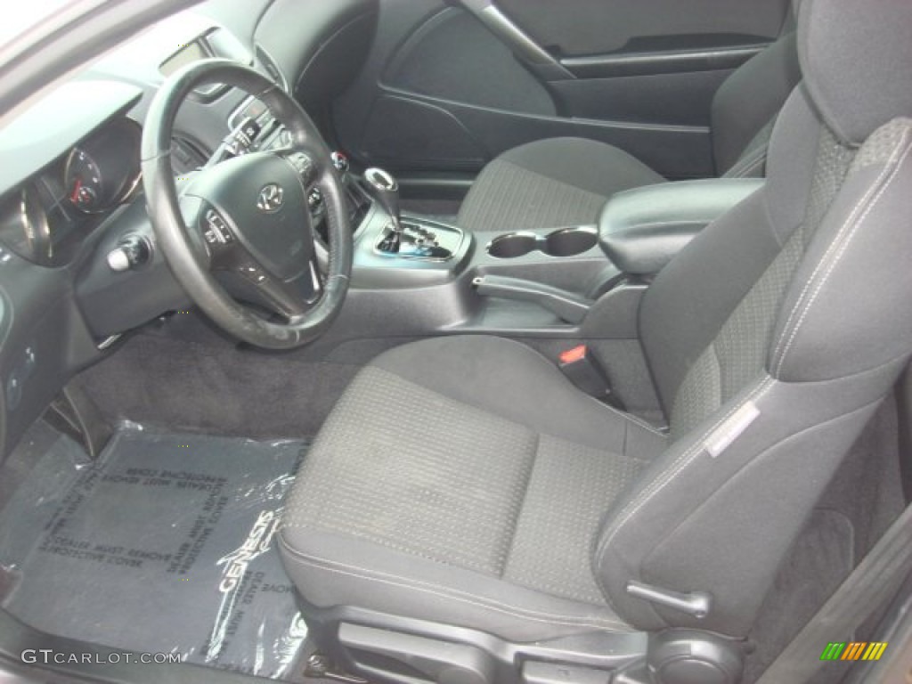2011 Genesis Coupe 3.8 - Nordschleife Gray / Black Cloth photo #11