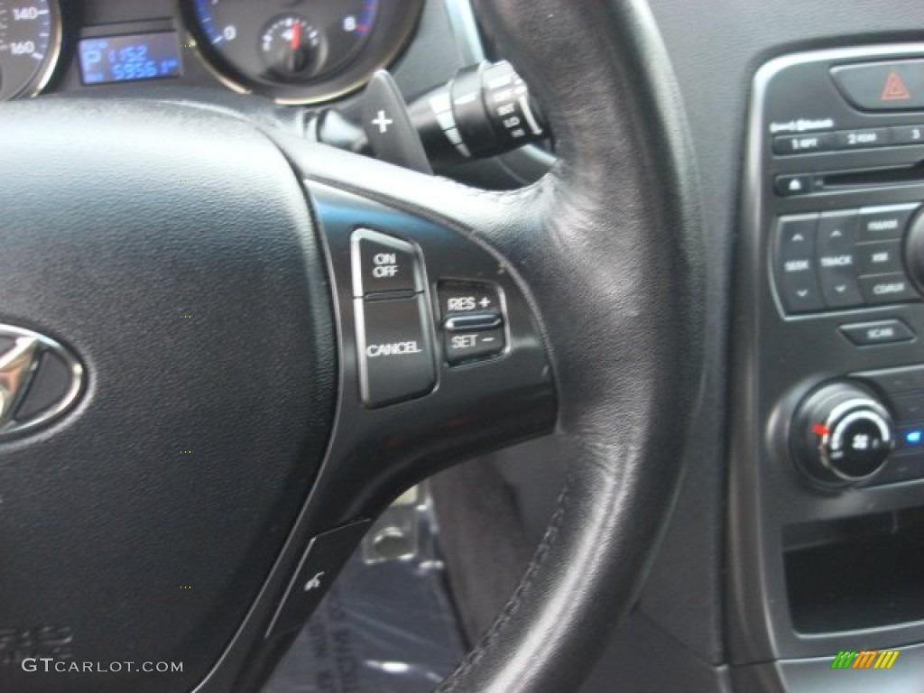 2011 Genesis Coupe 3.8 - Nordschleife Gray / Black Cloth photo #22