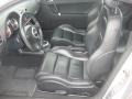 2004 Audi TT Ebony Interior Front Seat Photo