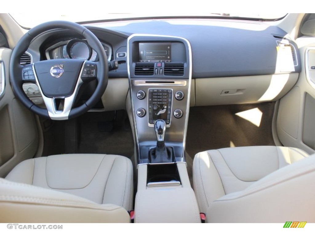 2014 Volvo XC60 3.2 Sandstone Beige Dashboard Photo #88345444
