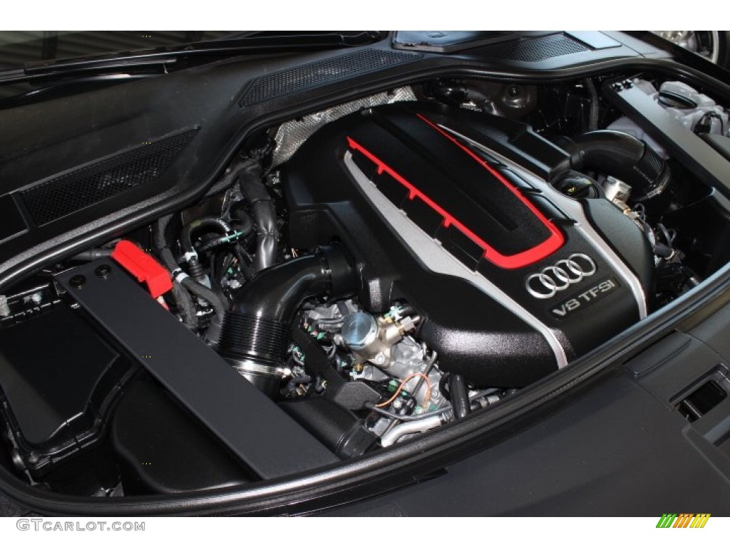 2014 Audi S8 quattro S 4.0 Liter FSI Turbocharged DOHC 32-Valve VVT V8 Engine Photo #88345906