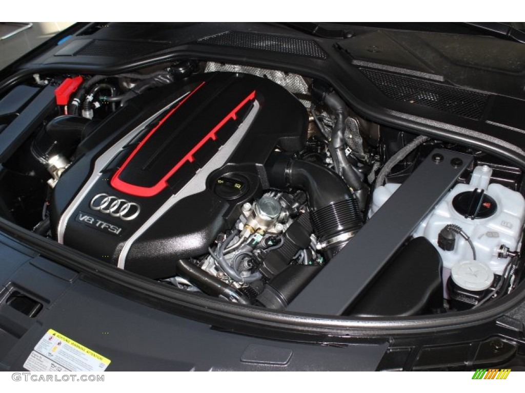 2014 Audi S8 quattro S 4.0 Liter FSI Turbocharged DOHC 32-Valve VVT V8 Engine Photo #88345918