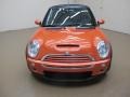 2006 Hot Orange Metallic Mini Cooper S Convertible  photo #2