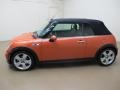 2006 Hot Orange Metallic Mini Cooper S Convertible  photo #5