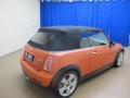 2006 Hot Orange Metallic Mini Cooper S Convertible  photo #9