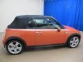 2006 Hot Orange Metallic Mini Cooper S Convertible  photo #10