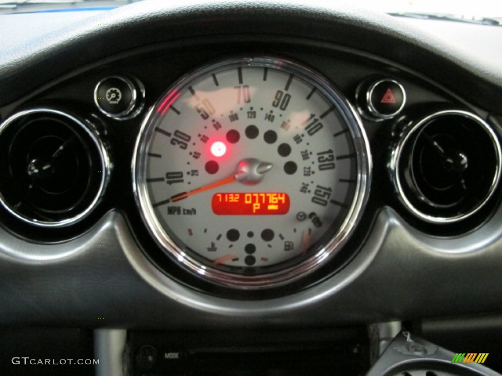 2006 Cooper S Convertible - Hot Orange Metallic / Panther Black photo #14