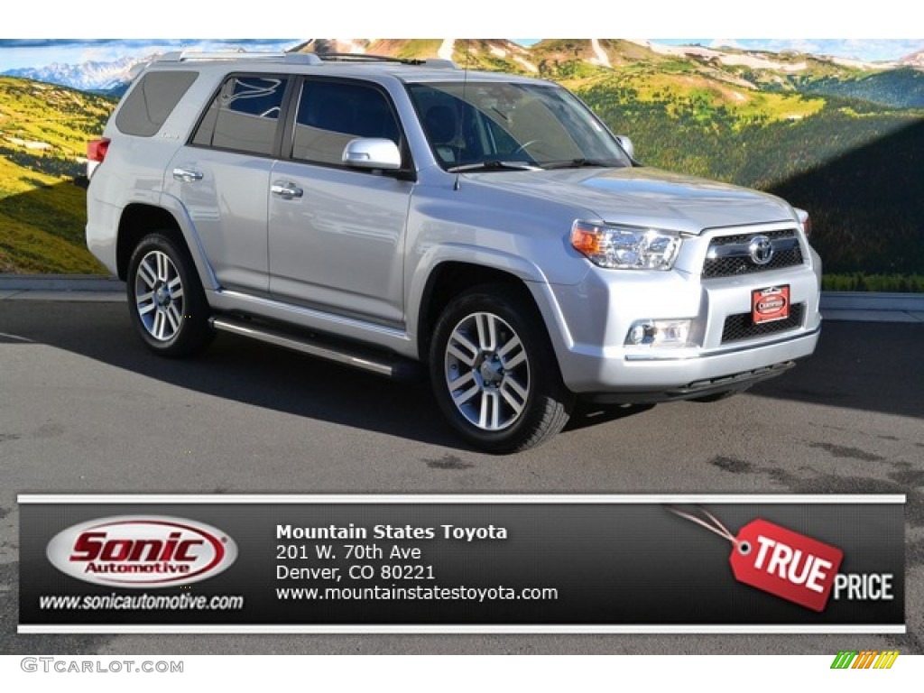 2011 4Runner Limited 4x4 - Classic Silver Metallic / Graphite photo #1