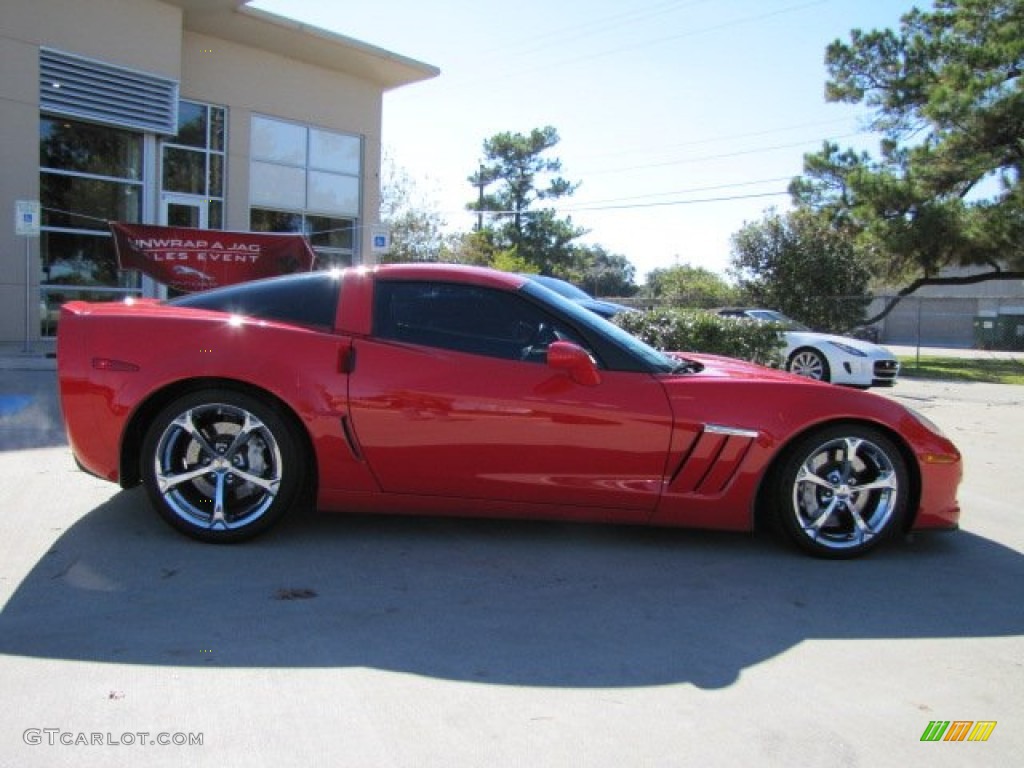 2010 Corvette Grand Sport Coupe - Torch Red / Ebony Black photo #11