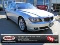 Titanium Silver Metallic 2007 BMW 7 Series 750i Sedan