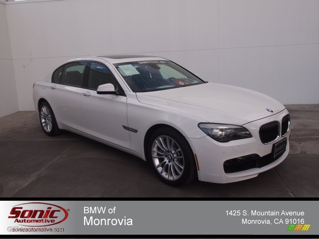 2011 7 Series 750Li Sedan - Alpine White / Black photo #1