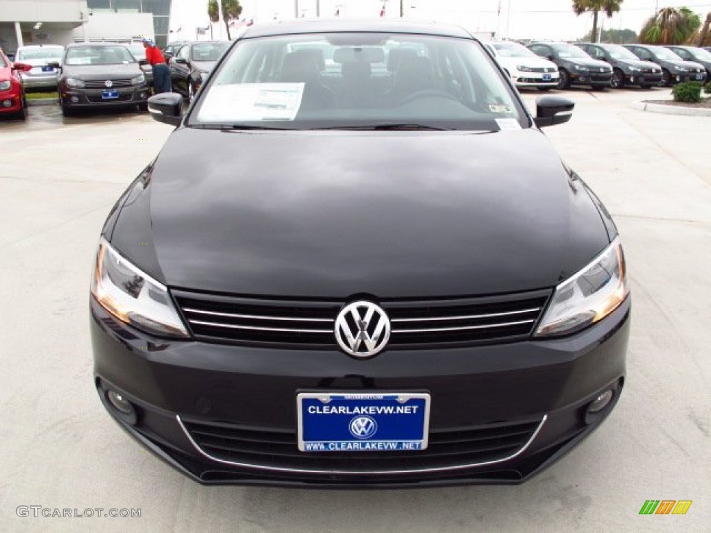 2014 Jetta SEL Sedan - Black / Titan Black photo #2