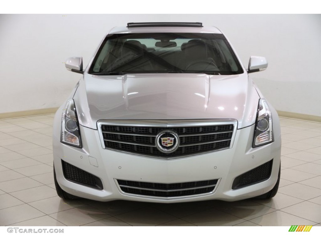 Radiant Silver Metallic 2014 Cadillac ATS 2.0L Turbo Exterior Photo #88349488