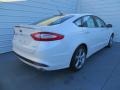 White Platinum - Fusion SE EcoBoost Photo No. 4