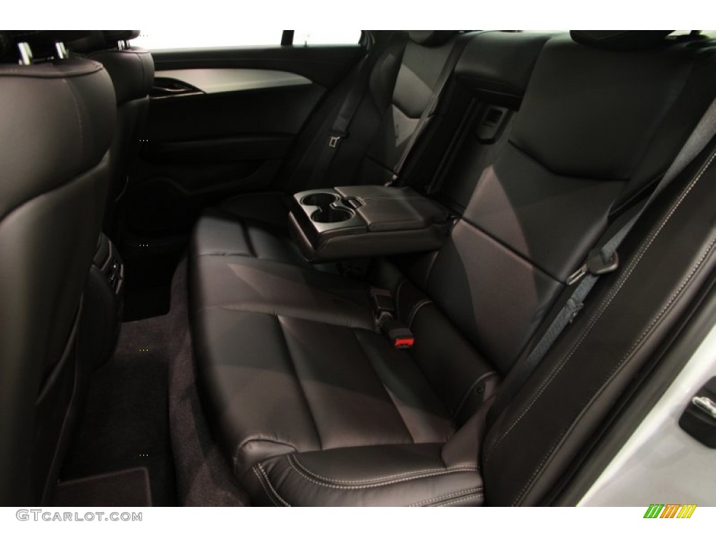 2014 Cadillac ATS 2.0L Turbo Rear Seat Photo #88350218
