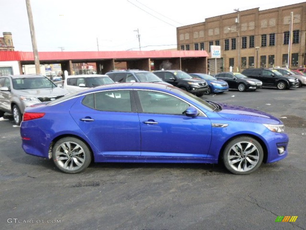 Corsa Blue 2014 Kia Optima SX Turbo Exterior Photo #88350347