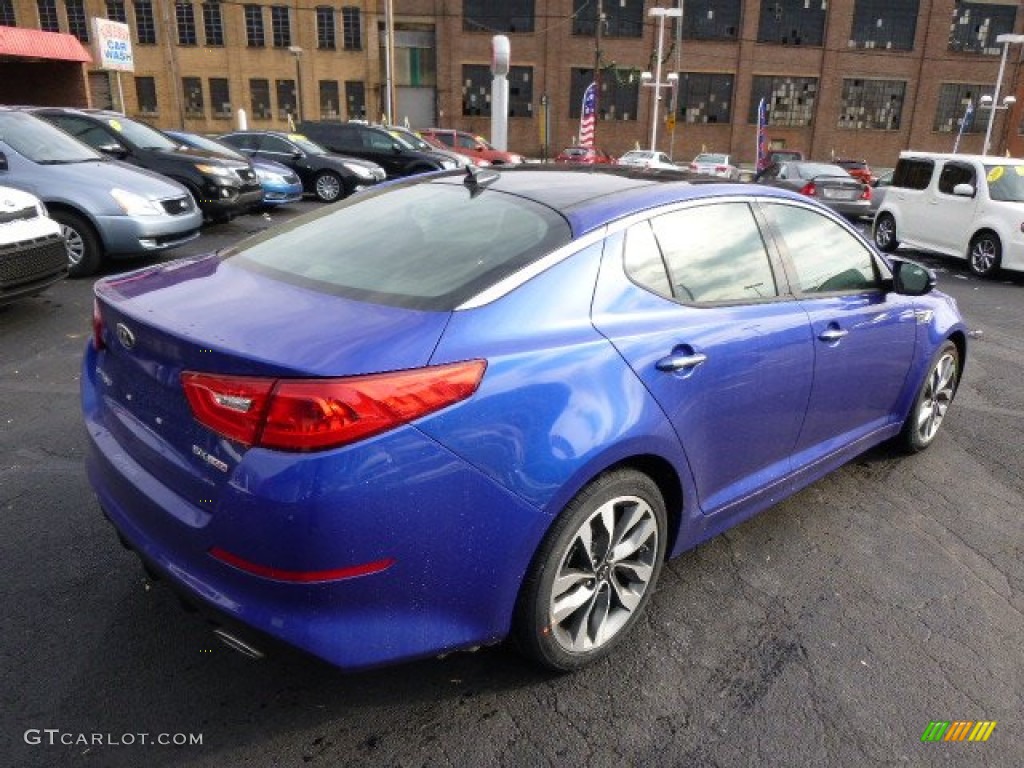 Corsa Blue 2014 Kia Optima SX Turbo Exterior Photo #88350497