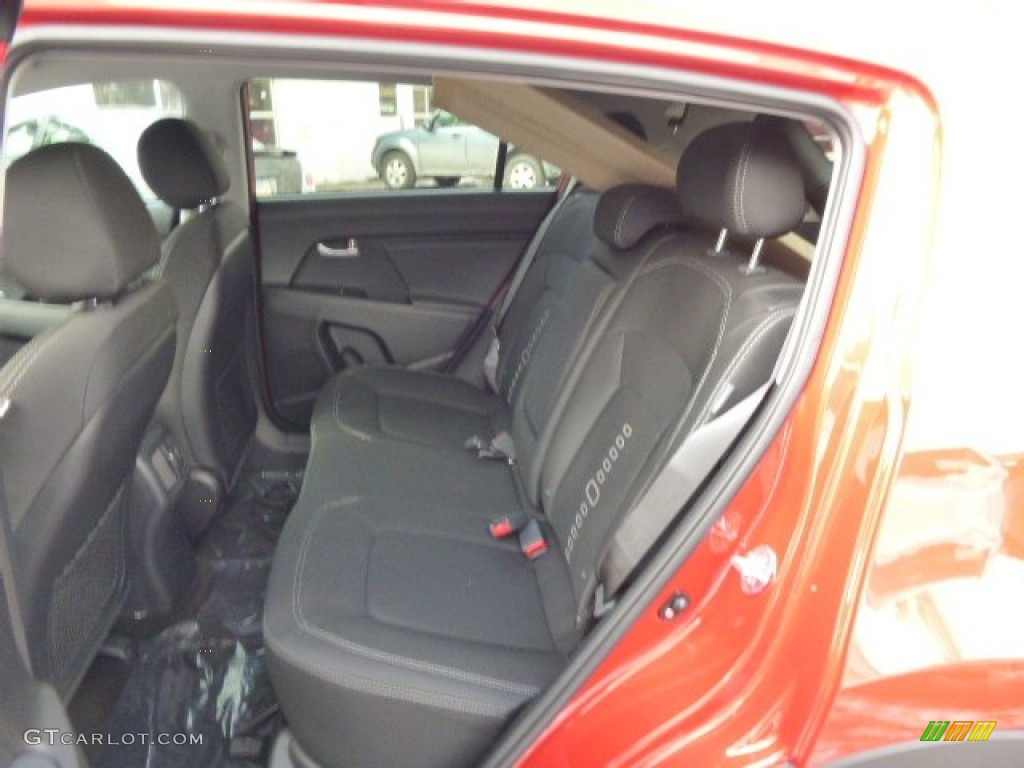 2014 Kia Sportage EX AWD Rear Seat Photo #88351406