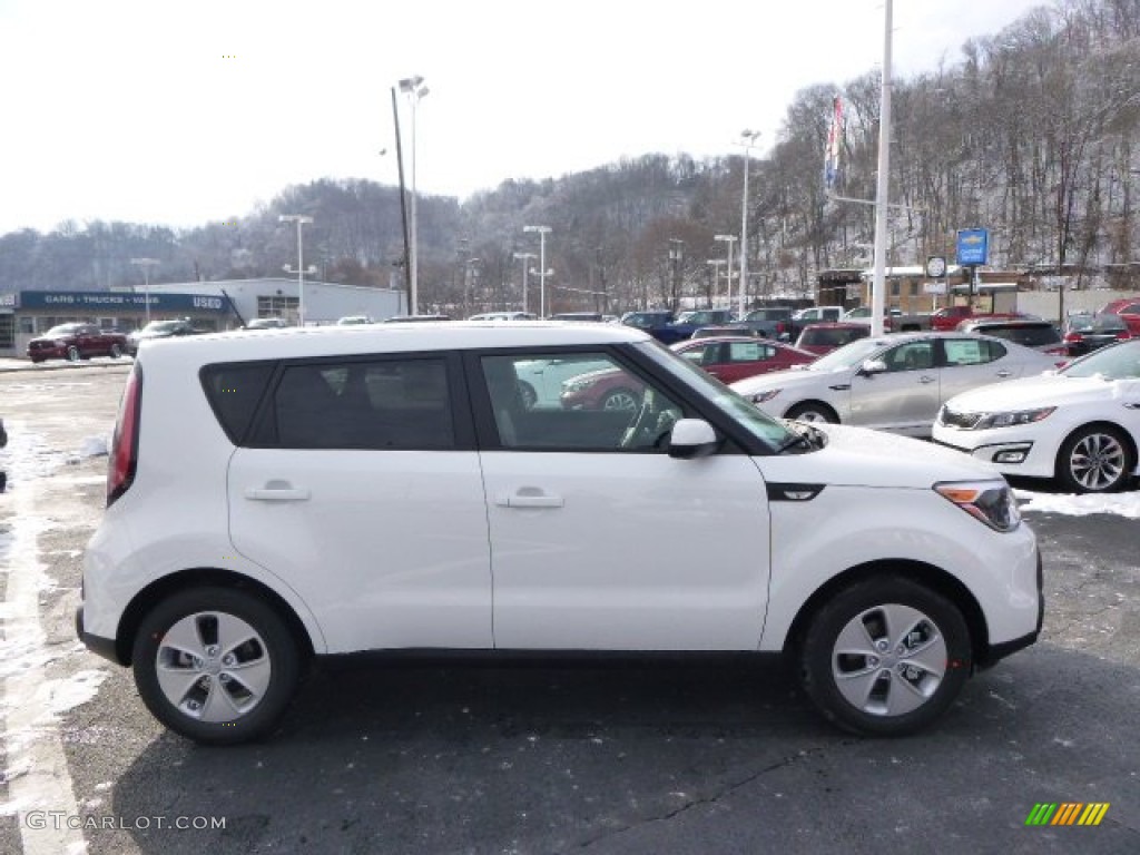 Clear White 2014 Kia Soul 1.6 Exterior Photo #88351584