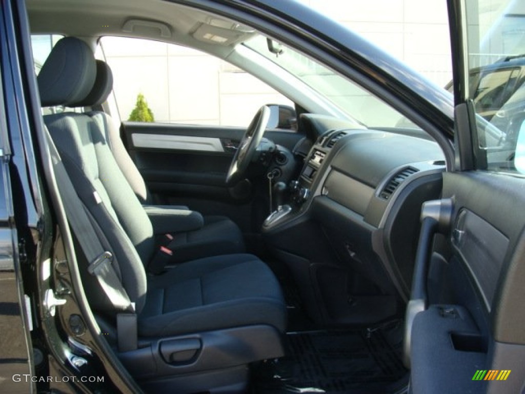 2011 CR-V LX 4WD - Crystal Black Pearl / Black photo #9