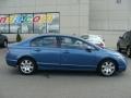 Atomic Blue Metallic - Civic LX Sedan Photo No. 3