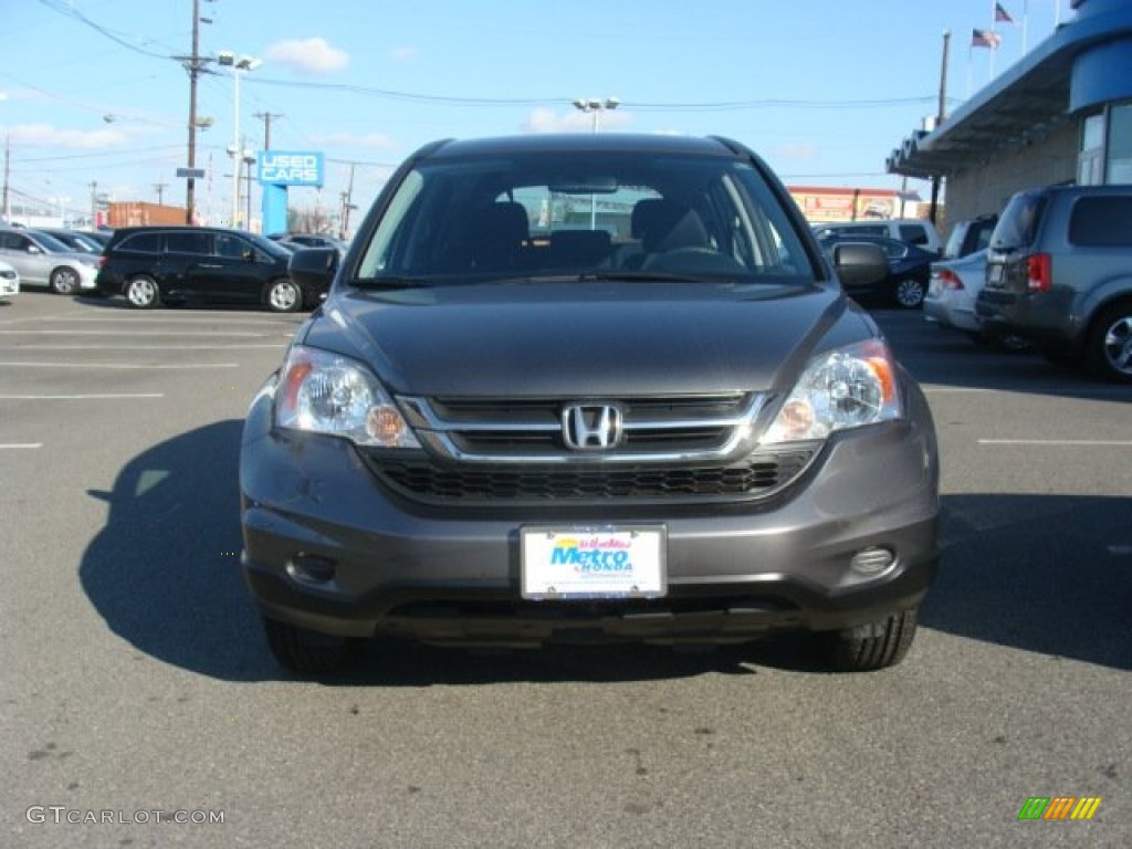 2010 CR-V LX - Polished Metal Metallic / Black photo #2