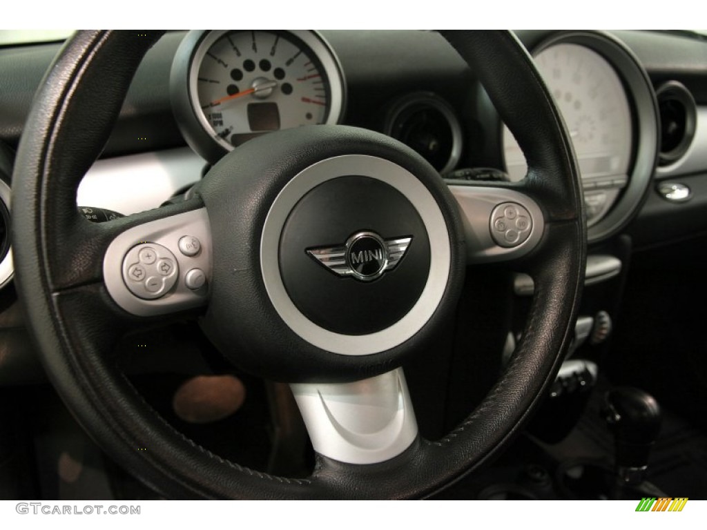2009 Cooper Hardtop - Mellow Yellow / Black/Grey photo #8