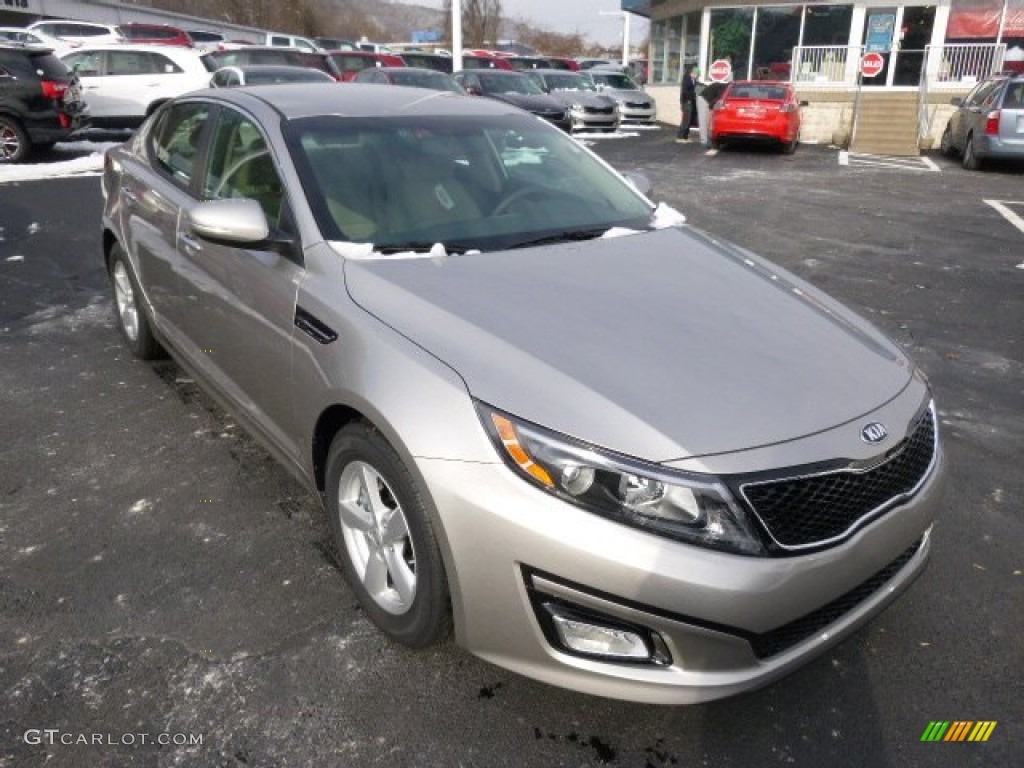 Satin Metal 2014 Kia Optima LX Exterior Photo #88354188