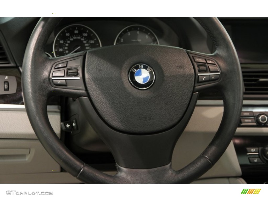 2011 5 Series 528i Sedan - Deep Sea Blue Metallic / Everest Gray photo #8