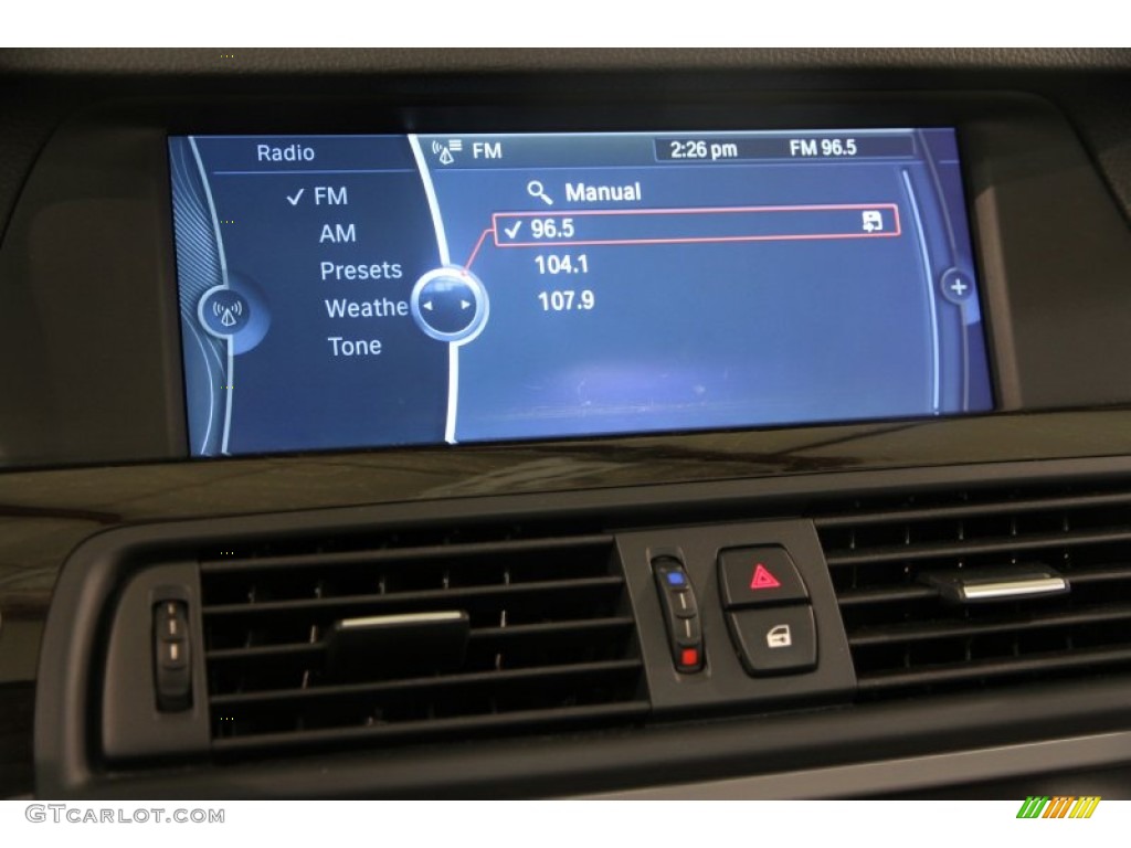 2011 5 Series 528i Sedan - Deep Sea Blue Metallic / Everest Gray photo #13