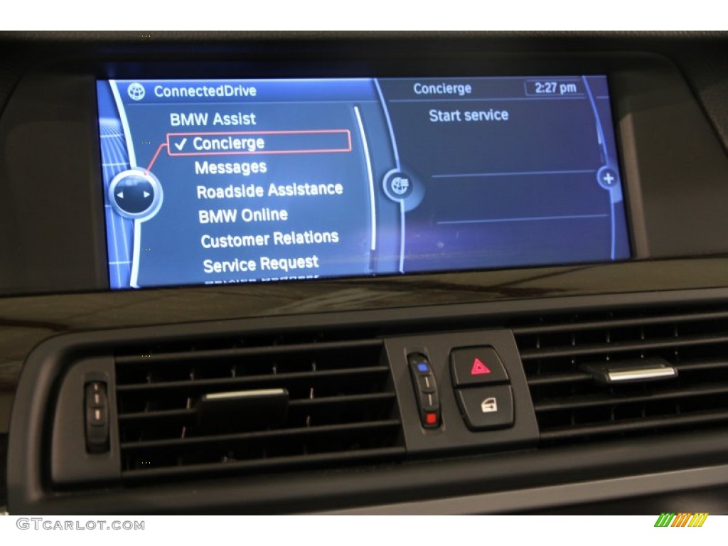 2011 5 Series 528i Sedan - Deep Sea Blue Metallic / Everest Gray photo #17