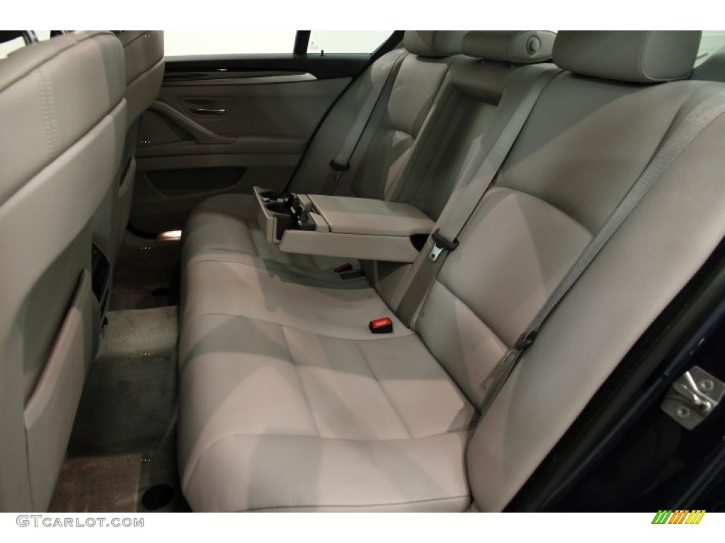 2011 5 Series 528i Sedan - Deep Sea Blue Metallic / Everest Gray photo #28