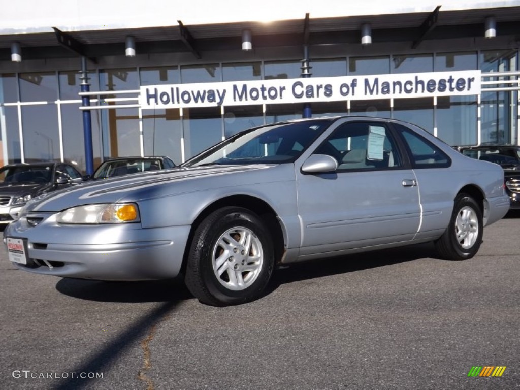 Silver Frost Metallic Ford Thunderbird