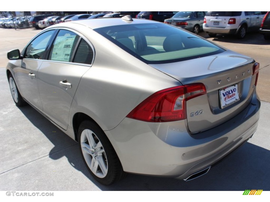 2014 S60 T5 - Seashell Metallic / Soft Beige photo #4