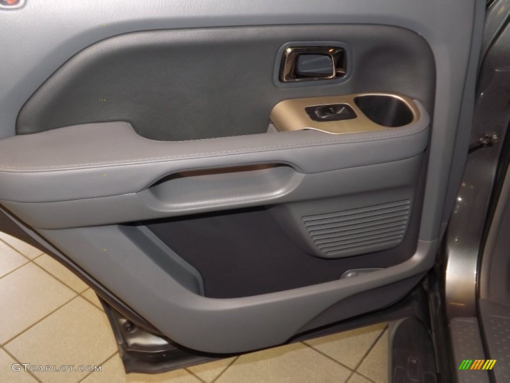 2007 Pilot EX-L - Nimbus Gray Metallic / Gray photo #23